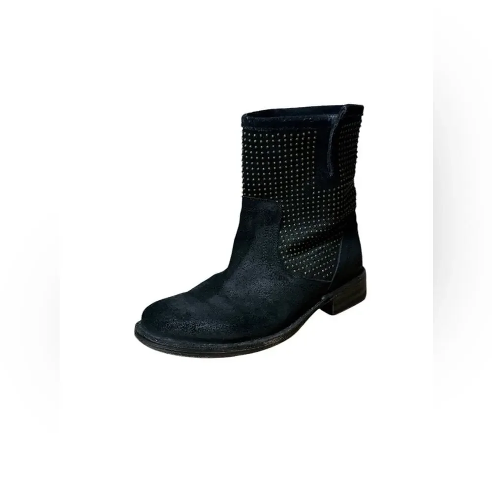 Fiorentini + Baker Eli Suede Studded Boot Size 36 or US 6